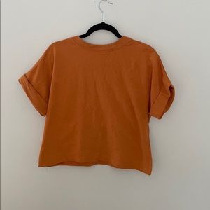 Orange shirt